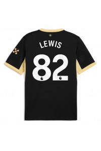 Manchester City Rico Lewis #82 Jalkapallovaatteet Vieraspaita 2026-27 Lyhythihainen